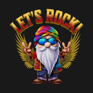 Let's Rock Gnome T-Shirt