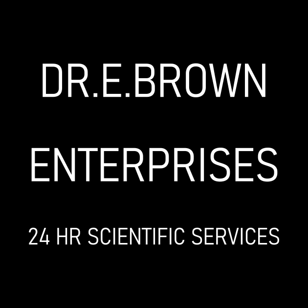 DR.E.BROWN ENTERPRISES 24 HR SCIENTIFIC SERVICES by IORS