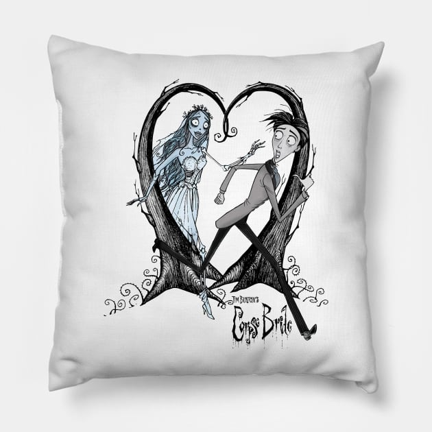 Corpse Bride Runaway Groom Pillow by Leblancd Nashb