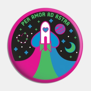 Space Pride - Polysexual Flag Pin