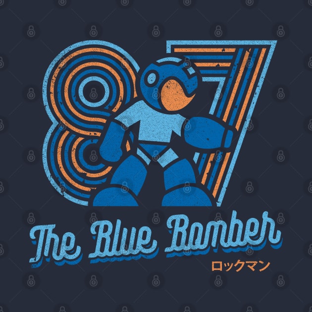 The Blue Bomber by logozaste