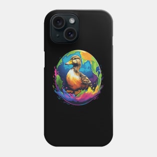 Duck Earth Day Phone Case