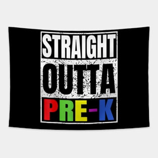 Straight Outta Pre K Graduation Class Of 2024 School Tapestry