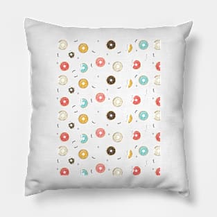 Tasty Donuts Pattern Pillow