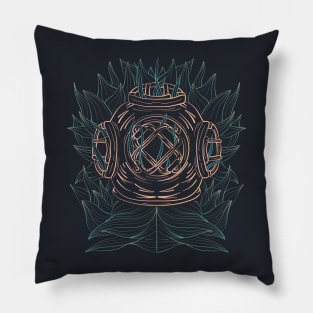 Lost in the Deep Blue Sea Pillow