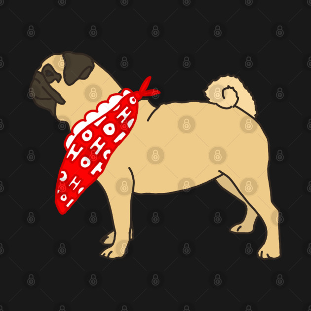 Discover Pug Life for the Holidays - Christmas Pug - T-Shirt