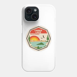 Timber Lake California Colorful Scene Phone Case