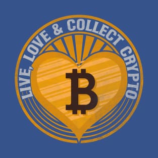 Live, Love and Collect Crypto T-Shirt