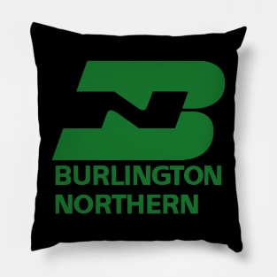 Burlington Northern Railroad Pillow