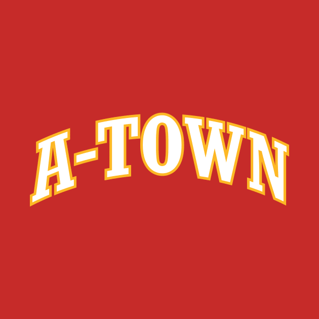 A-Town ATL Atlanta Basketball Jersey T-Shirt: Represent Your City with Style! Perfect for Fans & Players Alike by CC0hort