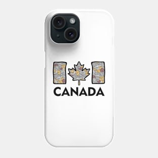 Canadian Coin Flag Phone Case