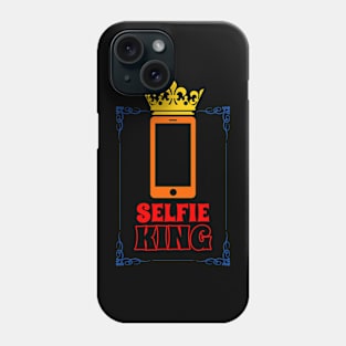 Selfie King Gift For Selfie Addict Men Phone Case