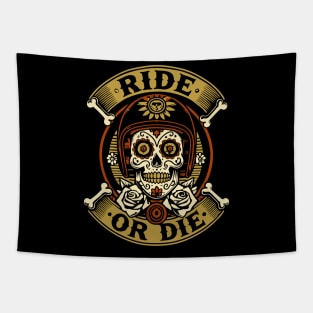 RIDE OR DIE TILL DEATH RIPS US APART Tapestry