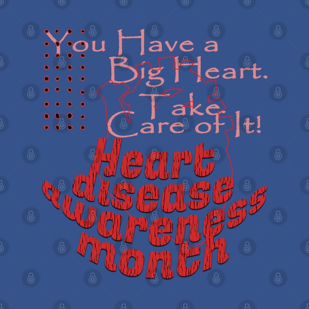 Heart disease awareness month by TeeText