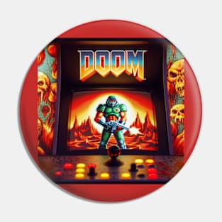 Doom the Arcade Machine. Pin