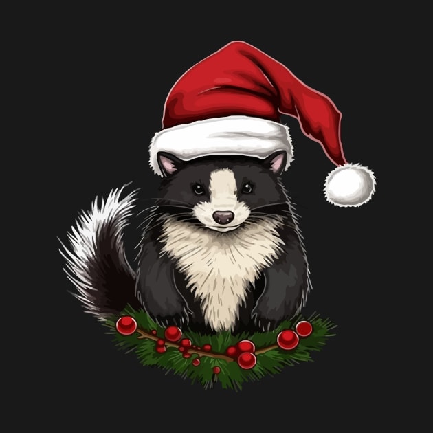 Skunk Christmas by JH Mart