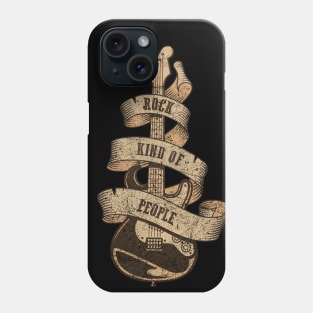 Retro 80s Rock N Roll Music Festival Phone Case