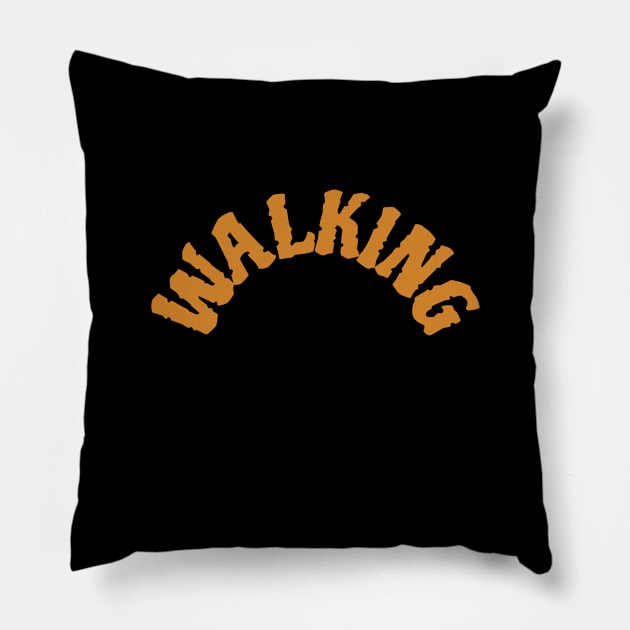 The Walking Dad Ain't No Daddy Gifts for Men Pillow by TheOptimizedCreative