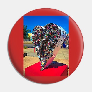 The Love Locket On Fremont Street In  Las Vegas Pin