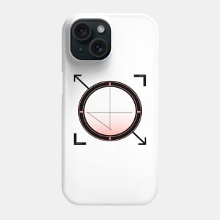 Time flies red Phone Case