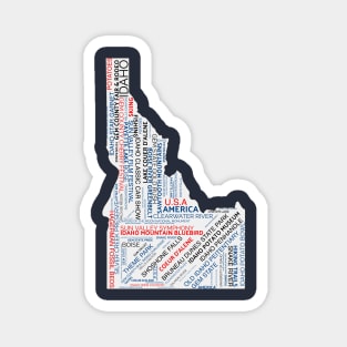 Idaho Wanderlust Magnet