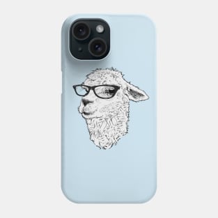 Nerdy Alpaca Phone Case