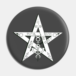 Magic, Pentacle, Pentagram, Witchcraft, Occult, esoteric, pagan, runes Pin