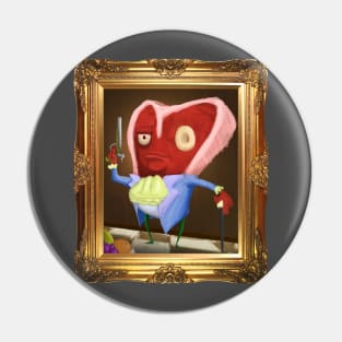 Sir Beef Beefleton Pin