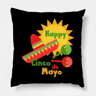 Happy Cinco de Mayo Pillow