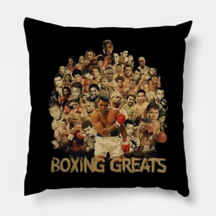 News Boxing Greats 1 Pillow