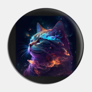 Cat Galaxy Pin