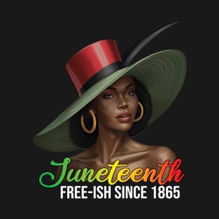 Juneteenth | Free-Ish Since 1865 T-Shirt