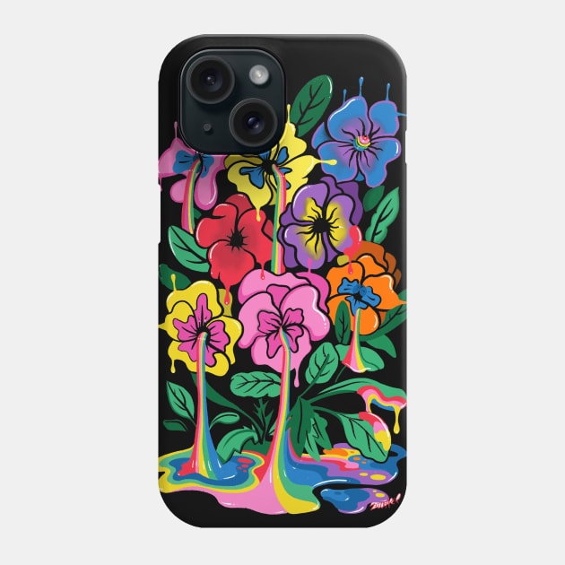 Pansies Phone Case by ms_wearer