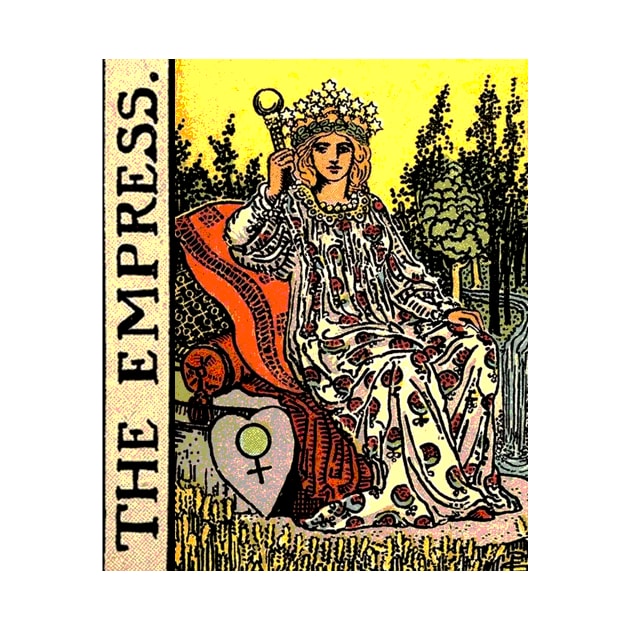 The Empress Tarot Card by AbundanceSeed