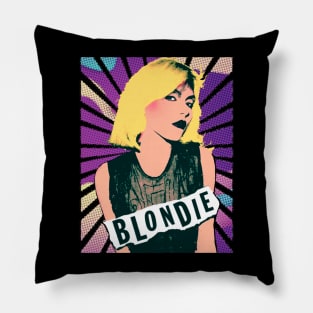 Blondie - Retro Style Pillow