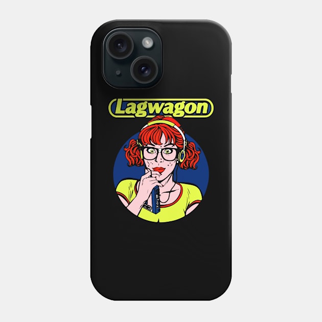 Lagwagon 6 Phone Case by Edwin Vezina