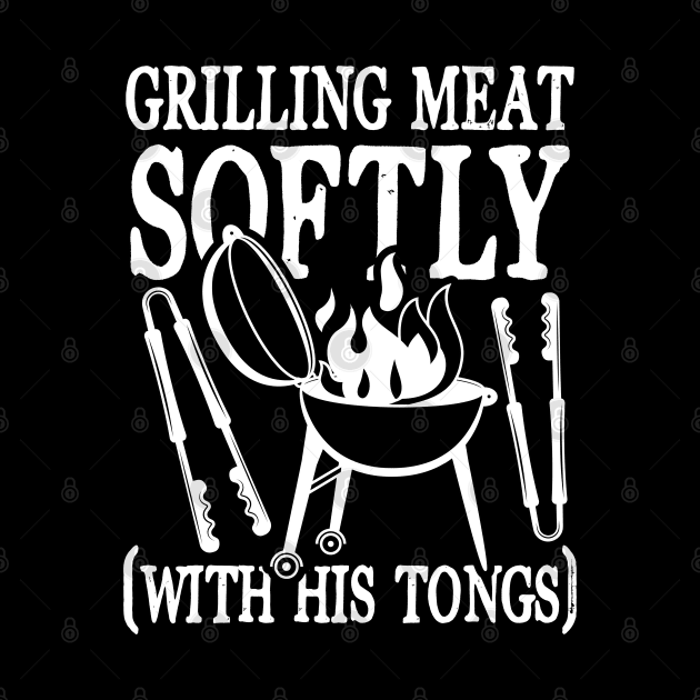 Grilling Meat Softly With His Tongs by AngelBeez29