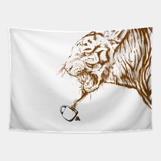 Coffee Roar Tapestry