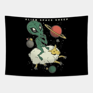 Space Sheep Tapestry