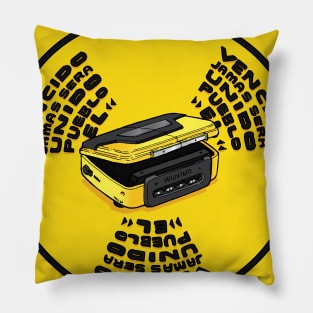 Caution Radioactive Music Pillow