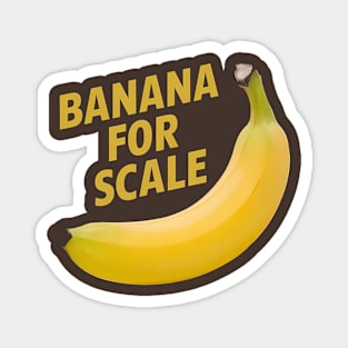 Banana For Scale, Banana Design Magnet