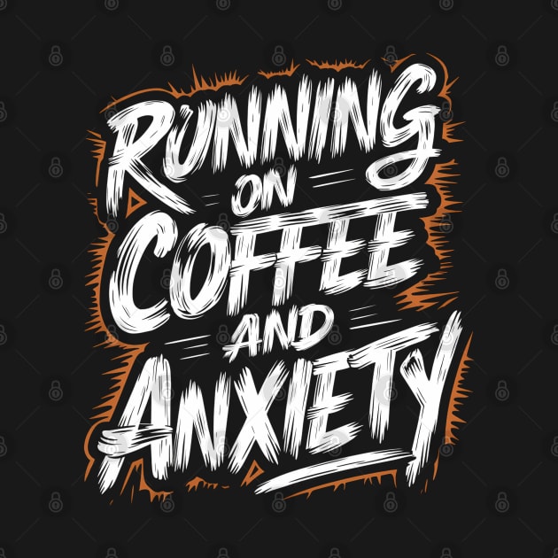 Running On Coffee And Anxiety by Abdulkakl