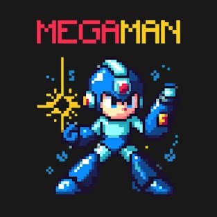 8bit mega man T-Shirt