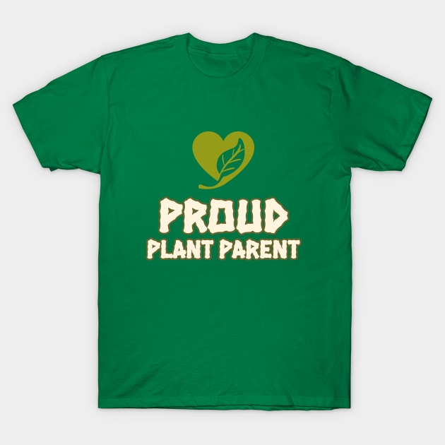Proud Plant Parent Gardening T-Shirt by Lamount Tees