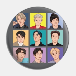 Tooniefied EXO Pin