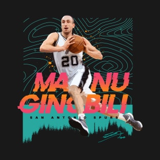 Manu Ginobili Eurostep T-Shirt