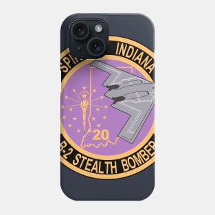 B-2 Stealth Bomber - Indiana Phone Case