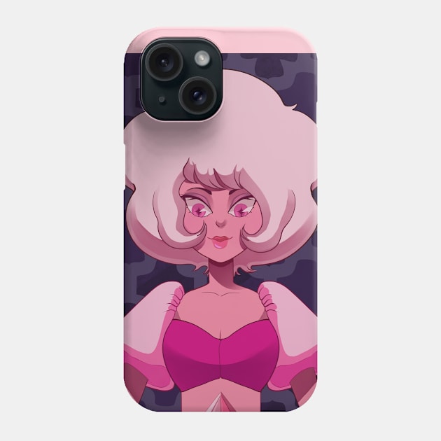 Pink Diamond Phone Case by PocketPainter