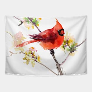 Red Cardinal Tapestry