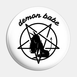 Demon babe / BLACK / Pin